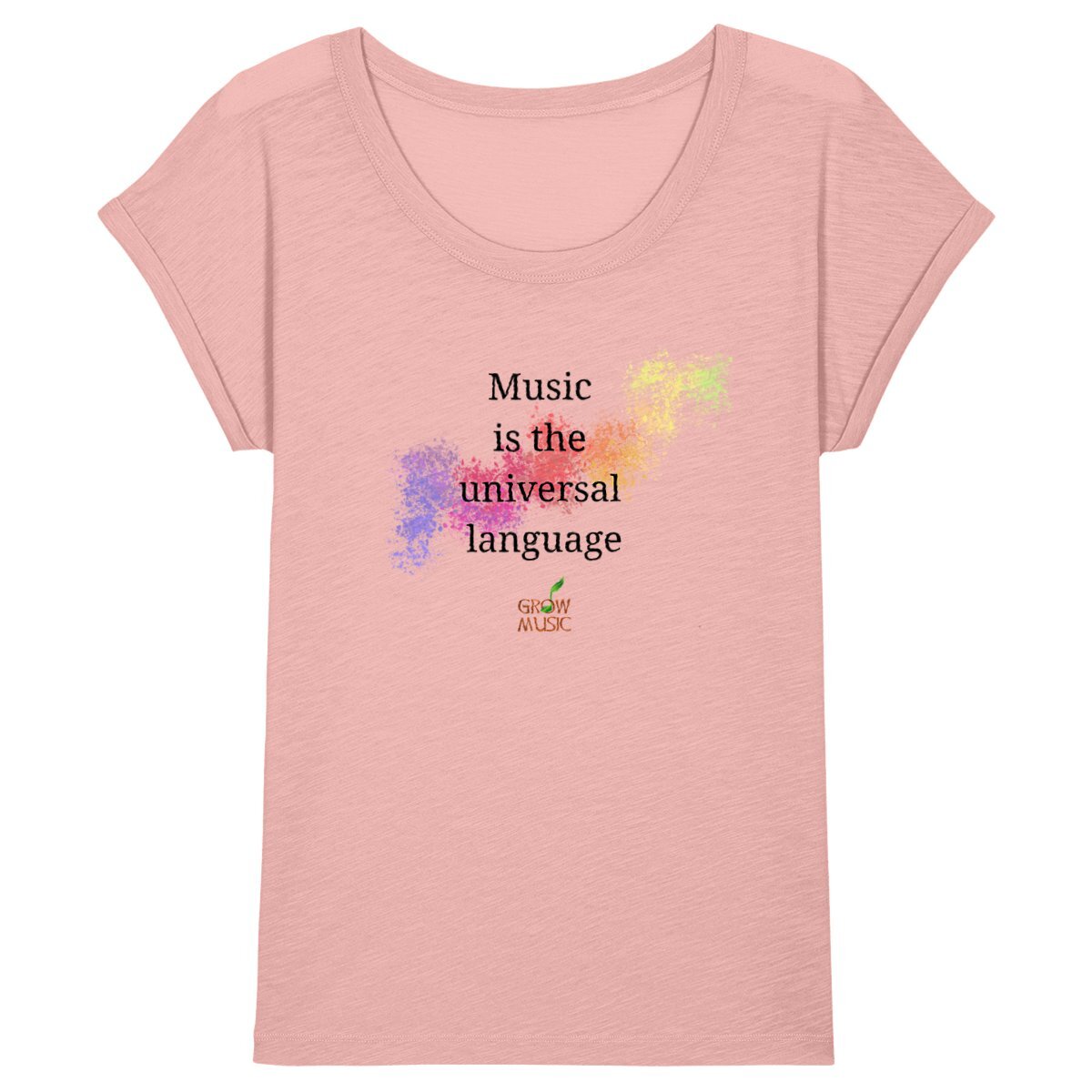 Image back Music Universal Adult T Shirt