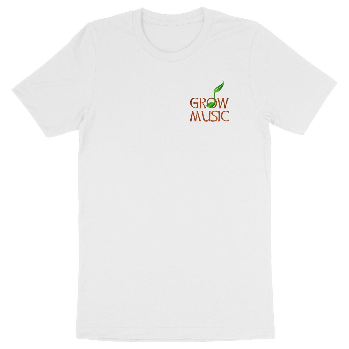 Image back Adult Shirt--pocket size logo