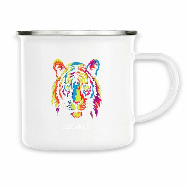 Image back Mug metal  Elégance mode