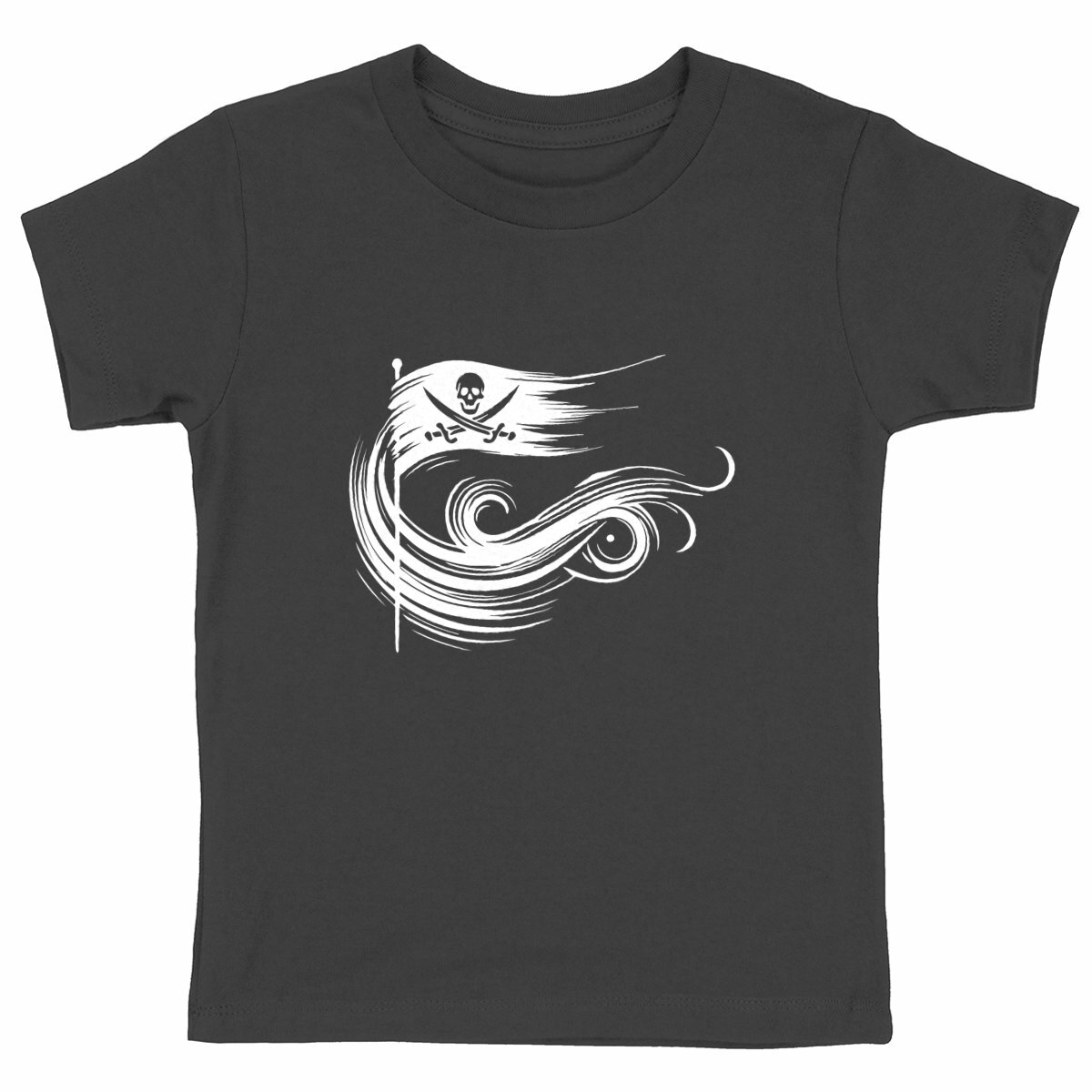 Image back T-shirt Enfant Le Serment des Âmes Pirates blanc