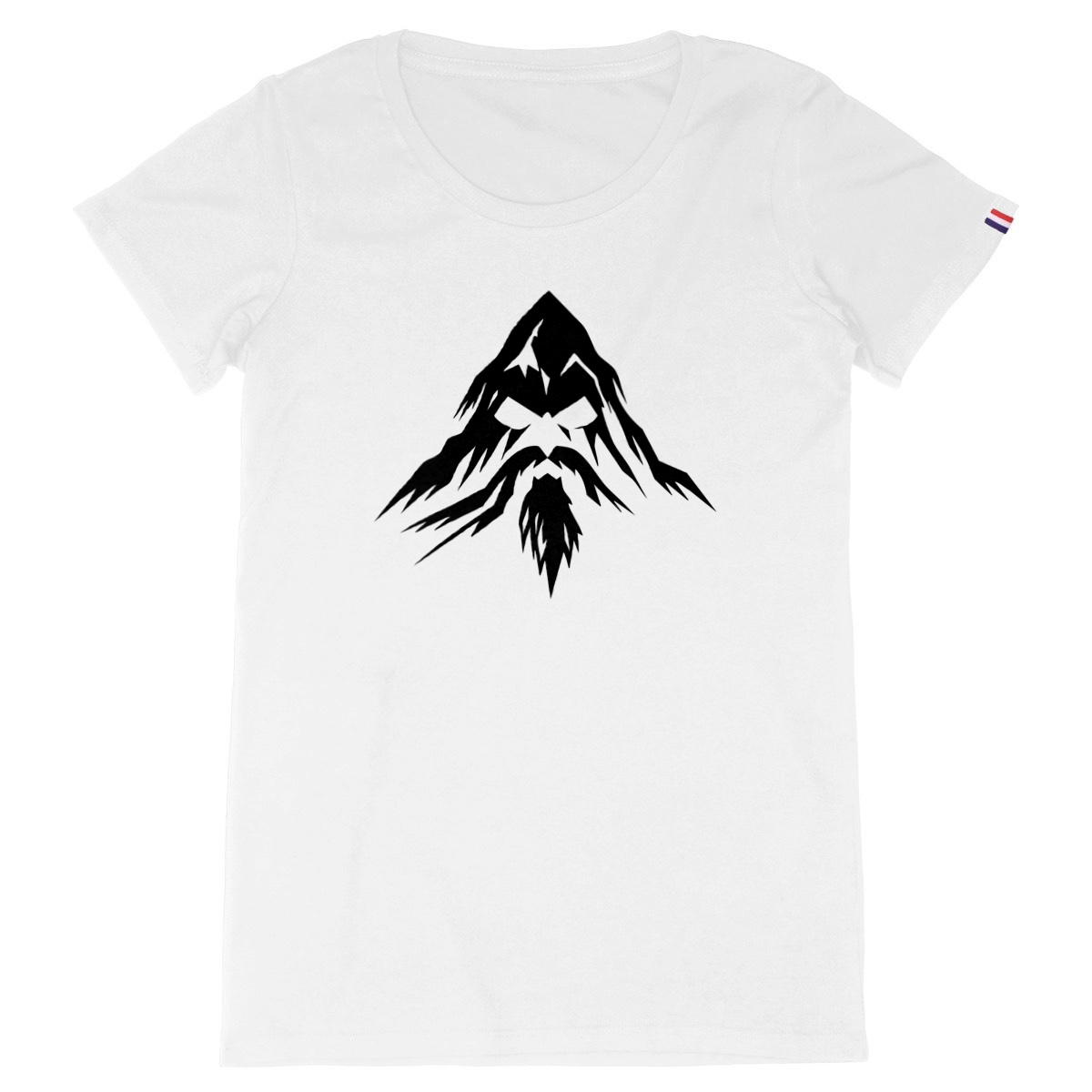 Image back T-shirt Femme Made in France Montagne Des Ancêtres