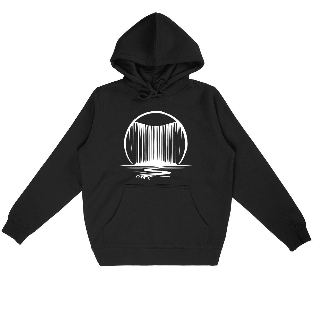 Image back Sweat à capuche Unisexe Premium Cascade Éternelle