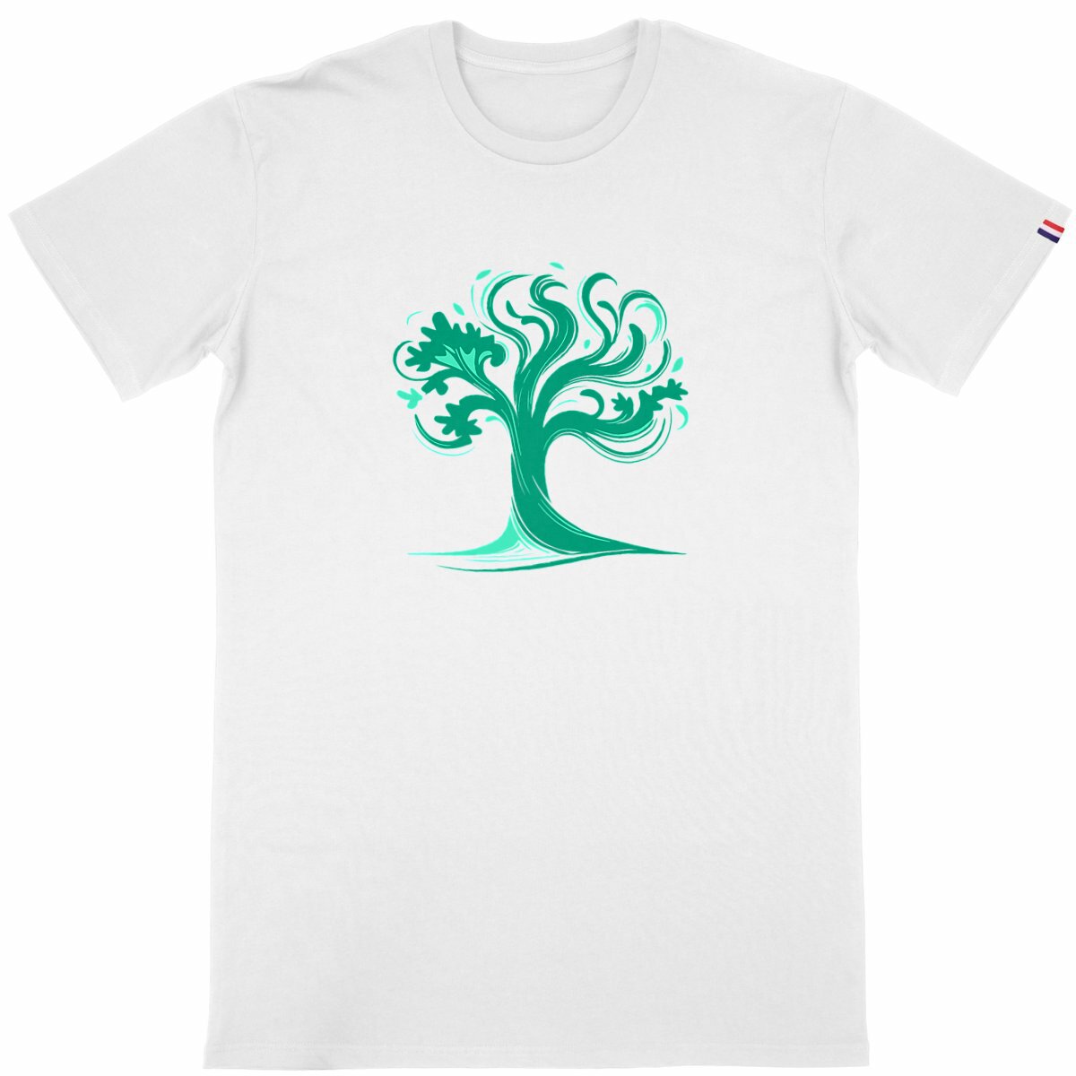 Image back T-shirt Homme Made in France Force Tranquille