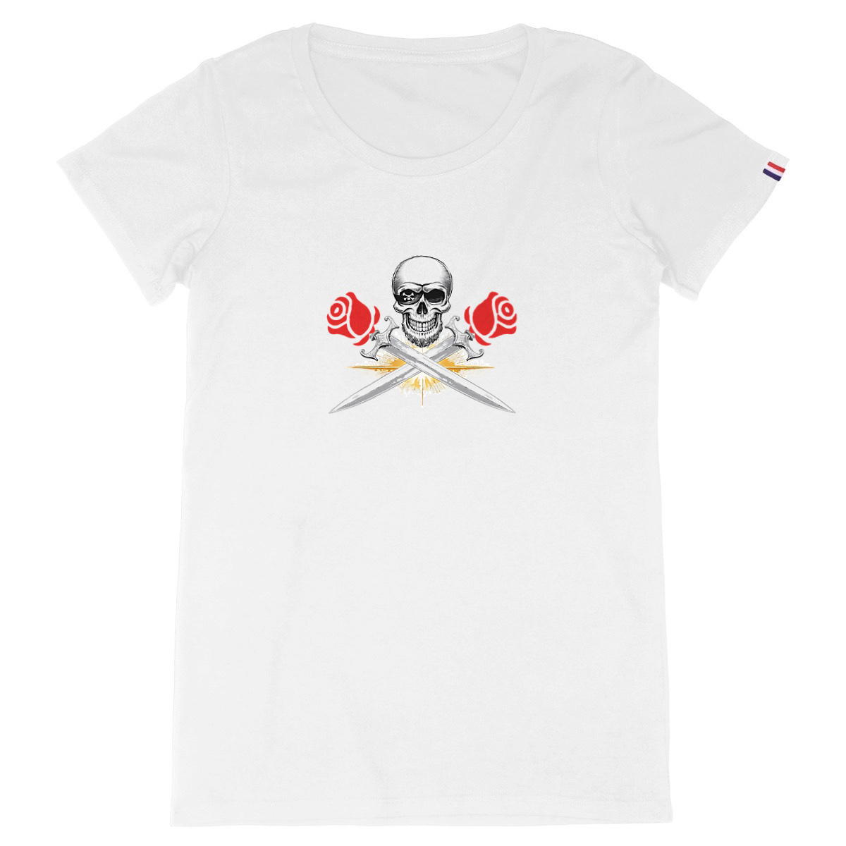 Image back T-shirt Femme Made in France Les Gardiens des Âmes Rebelles