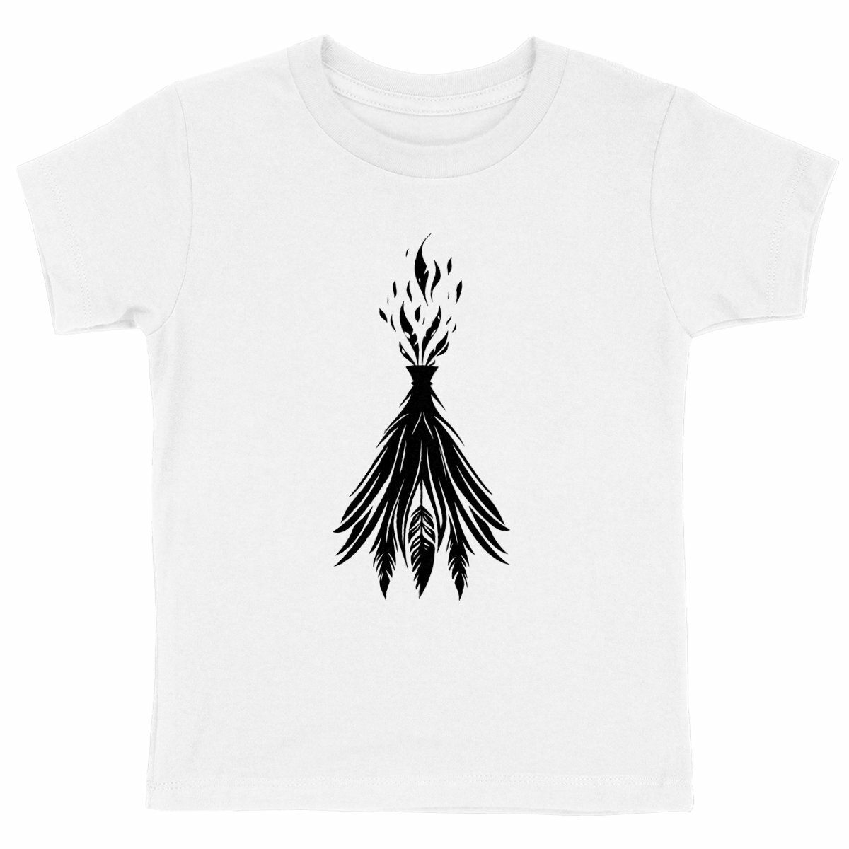 Image back T-shirt Enfant Volcan Sacré