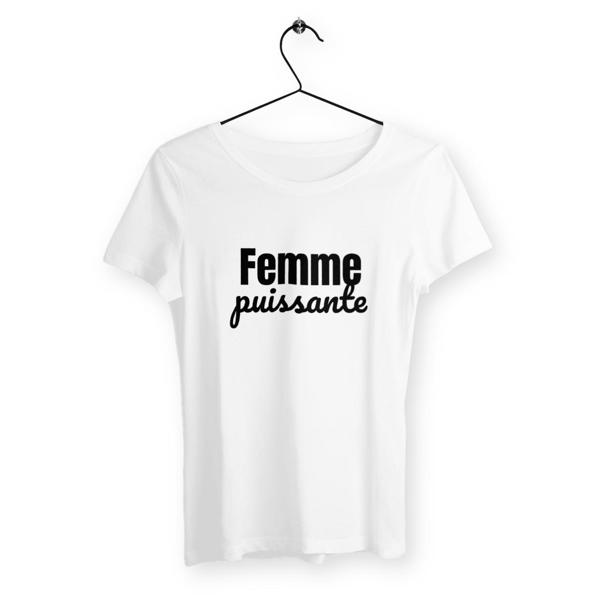 Image back T-shirt Femme Change - Femme puissante - 100% coton en conversion biologique 