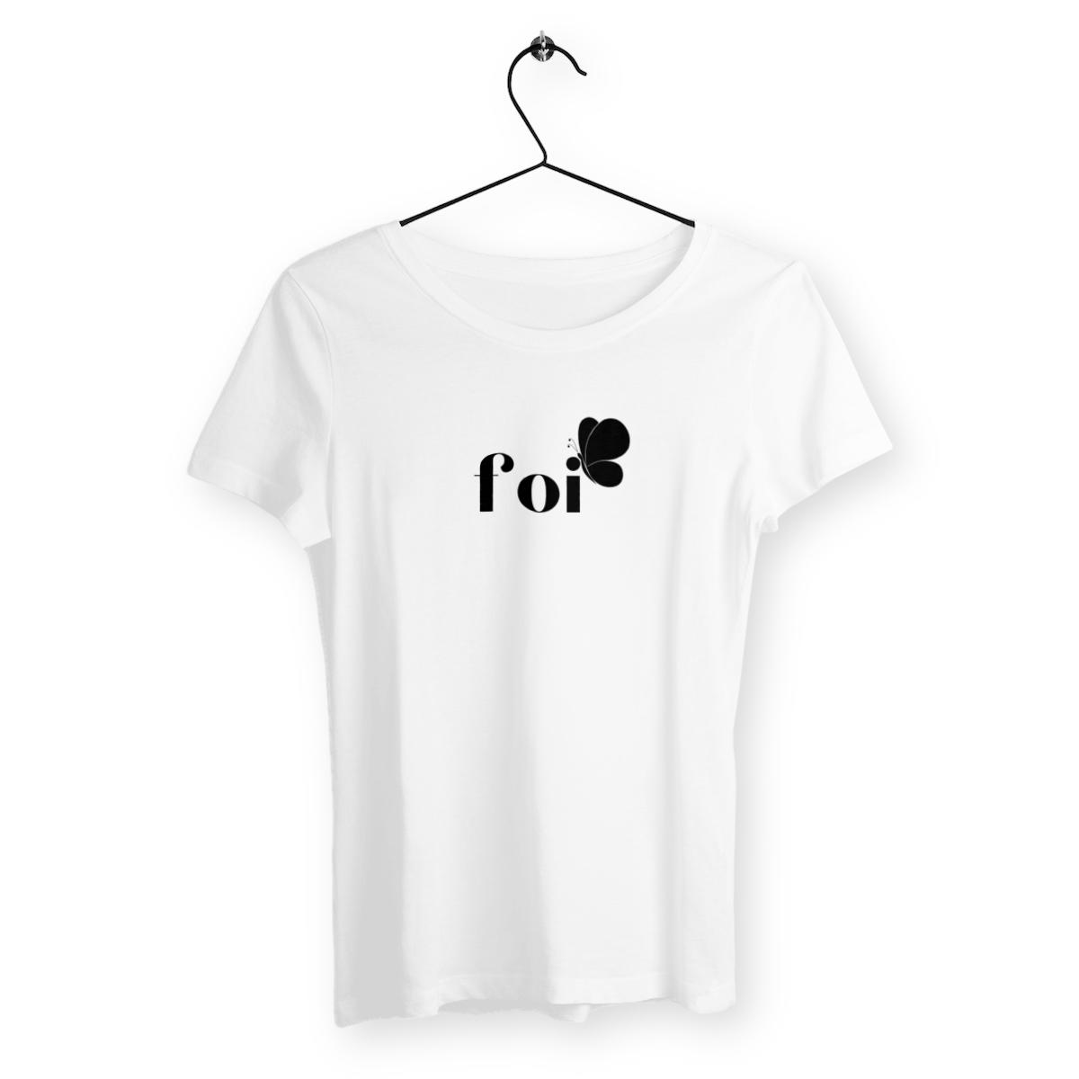 Image back T-shirt Femme Change - Foi - 100% coton en conversion biologique