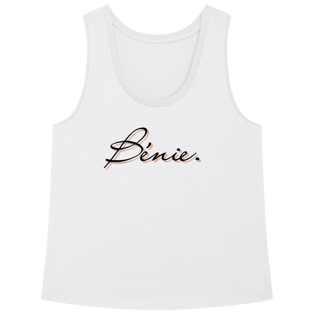 Image back Débardeur Femme - Bénie- 100% coton biologique peigné 