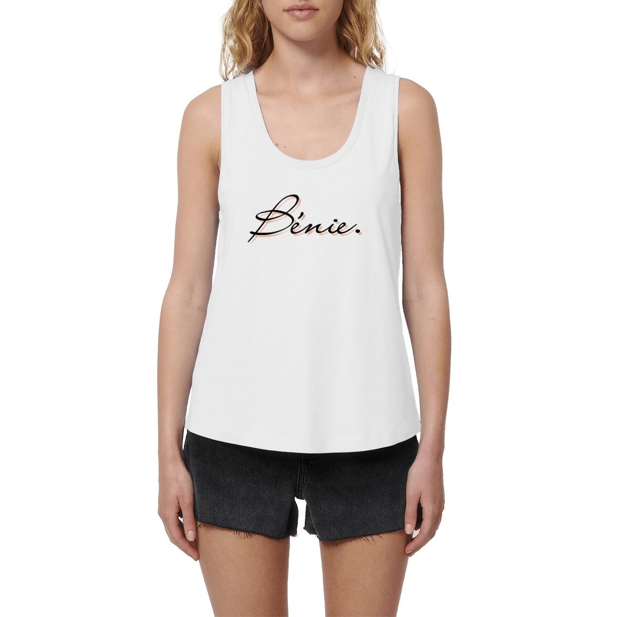 Image front Débardeur Femme - Bénie- 100% coton biologique peigné 