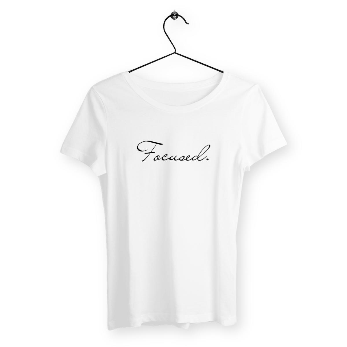 Image back T-shirt Femme Change - Focused - 100% coton en conversion biologique