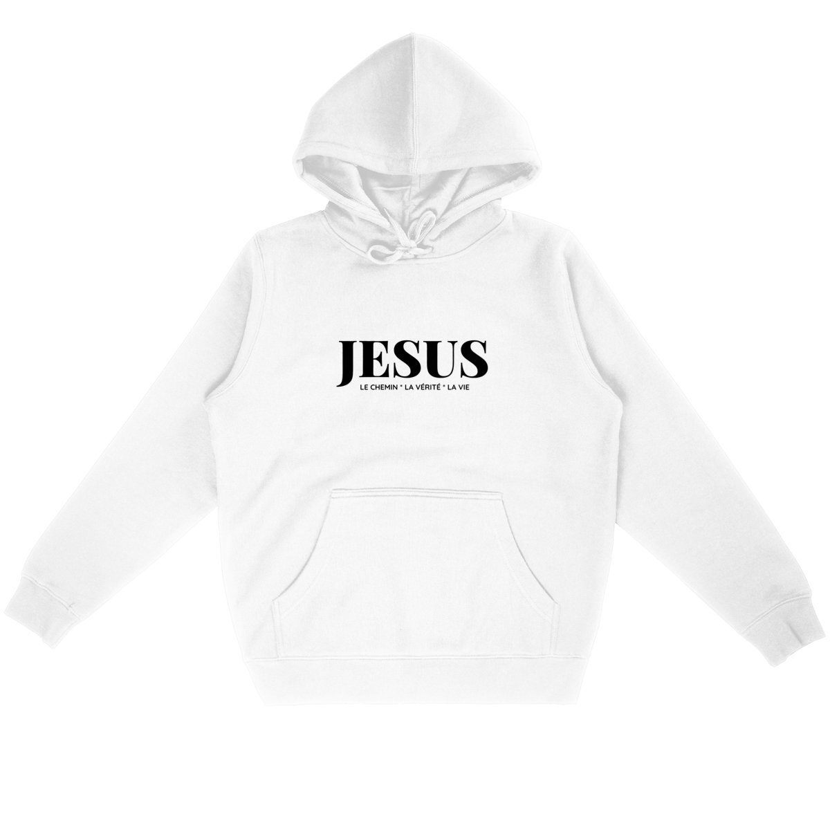 Image front Jesus - Sweat à capuche BIO Unisexe - Drummer