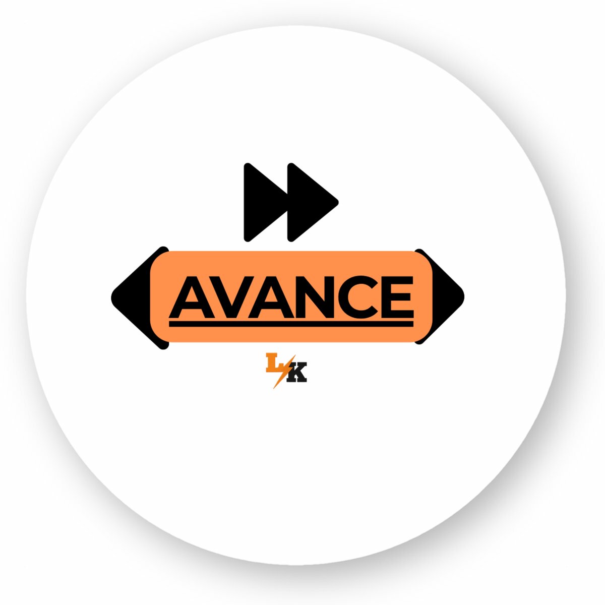 Image front LK - AVANCE sticker