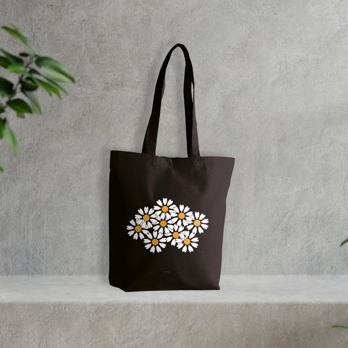 The White Heart Flowers on a Heavy Bag