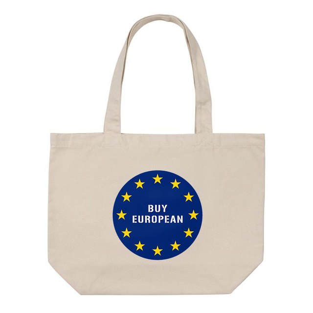 Buy European Shopping Bag -- European Stars Print