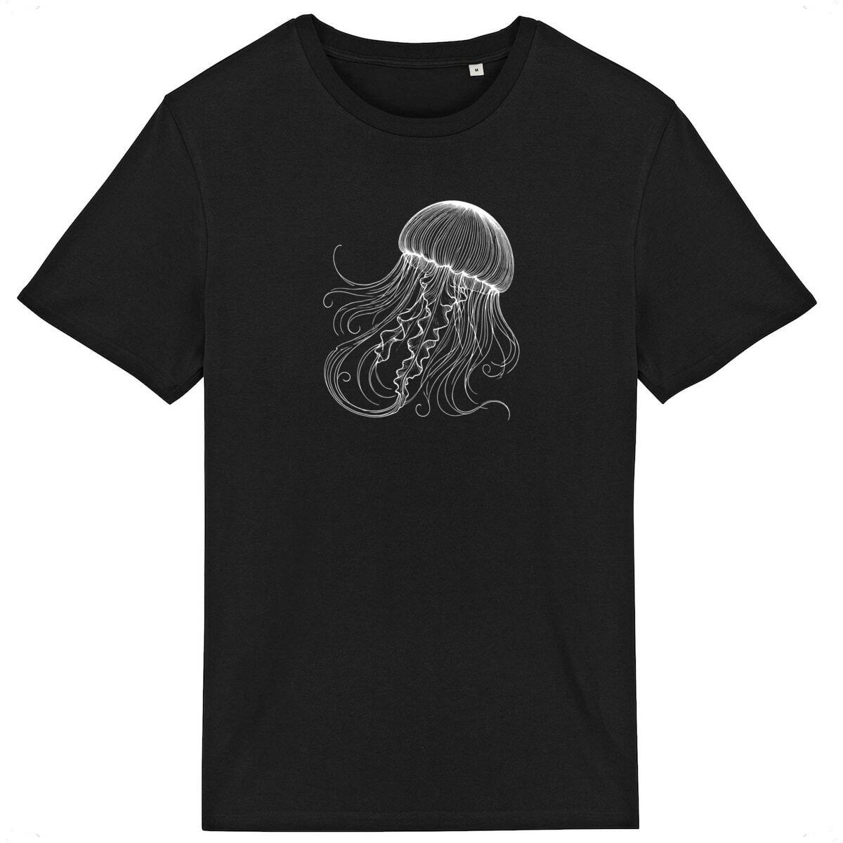 Image front Jellyfish - Line Art White