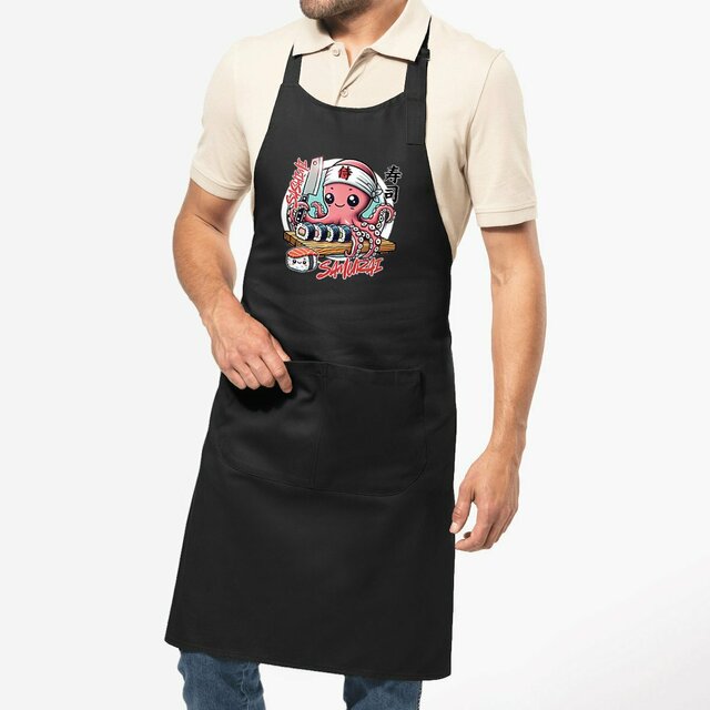 Image front Sashimi Samurai Apron