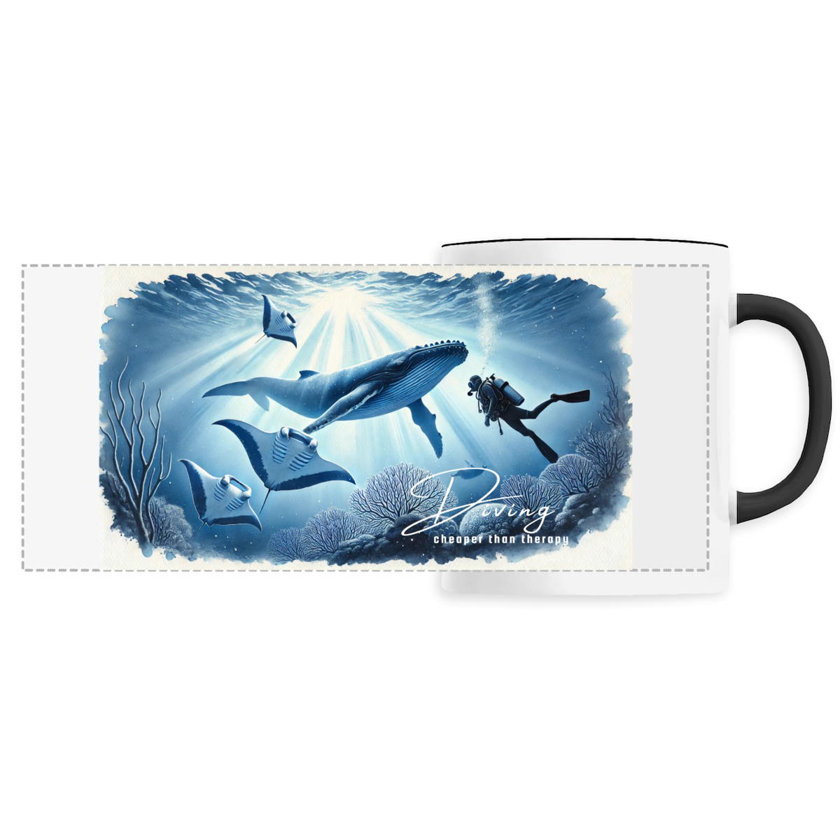 Image back Diving - cheaper than therapy
