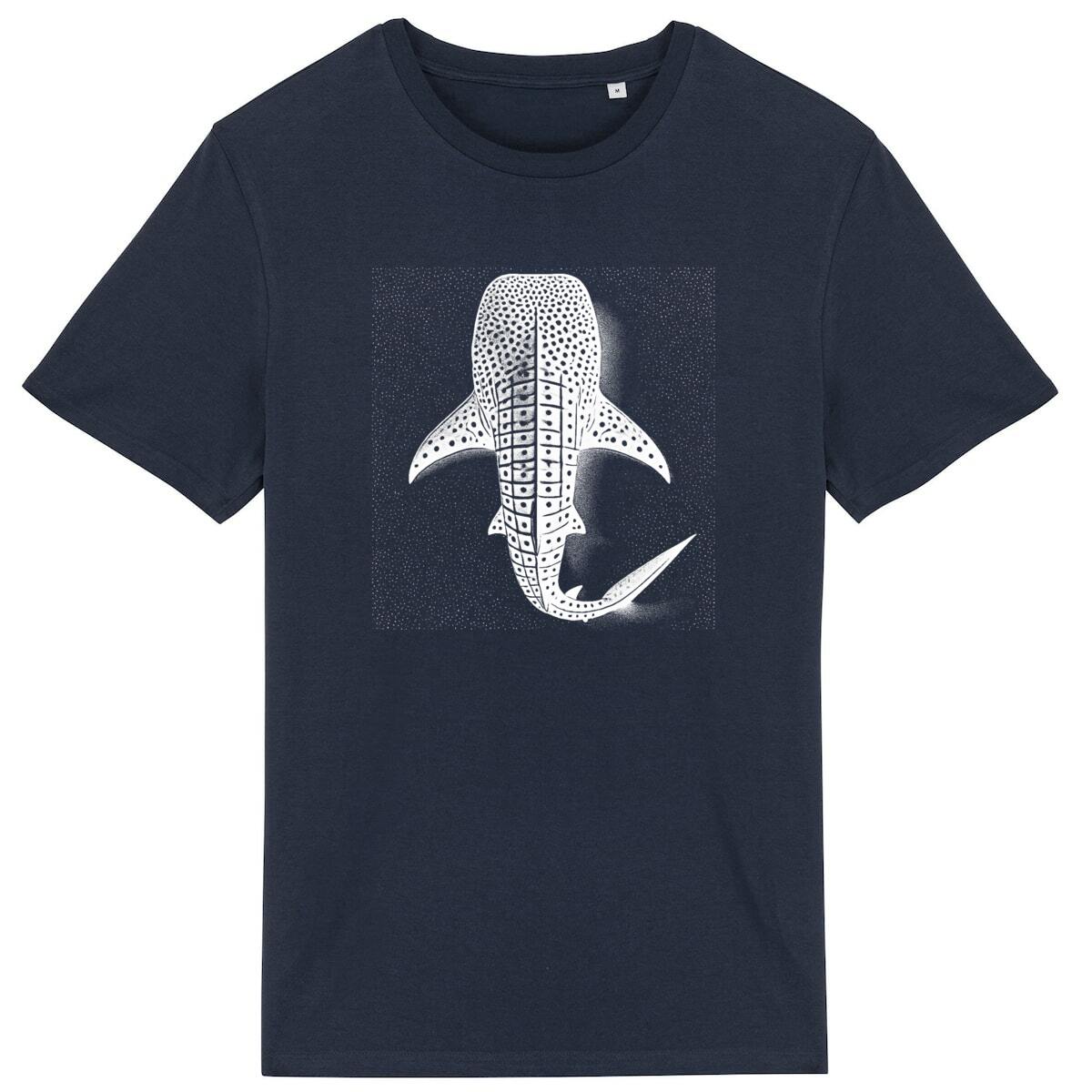 Image back Whale Shark T-Shirt, perfect for Ocean Lovers, Scuba Divers and Marine Life Enthusiasts