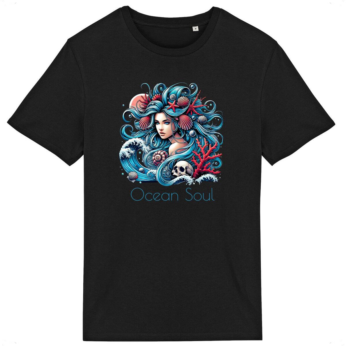 Image back Ocean Soul - Lightweight Unisex T-Shirt
