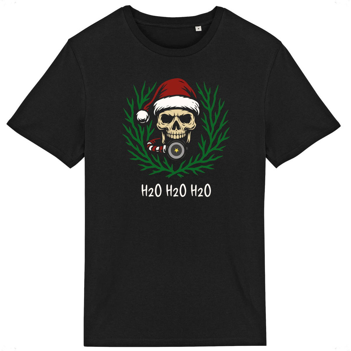 Image front Christmas Skull