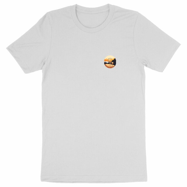 Image front T-shirt paysage terroir 
