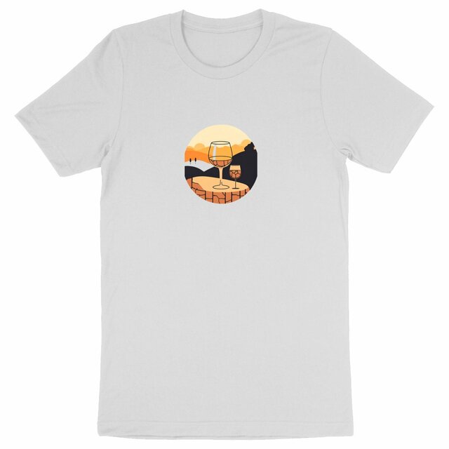 Image front T-shirt Paysage Terroir et Vin 