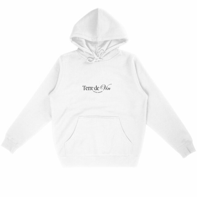 Image back Sweat à capuche Unisexe Terre de Vin