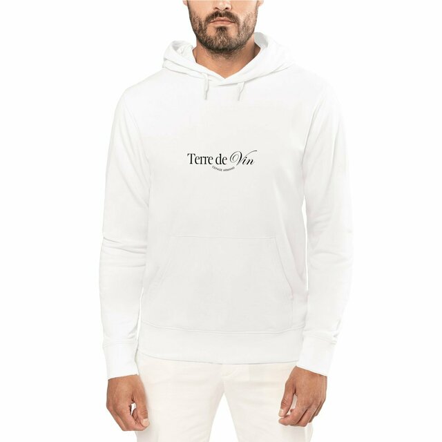 Image front Sweat à capuche Unisexe Terre de Vin
