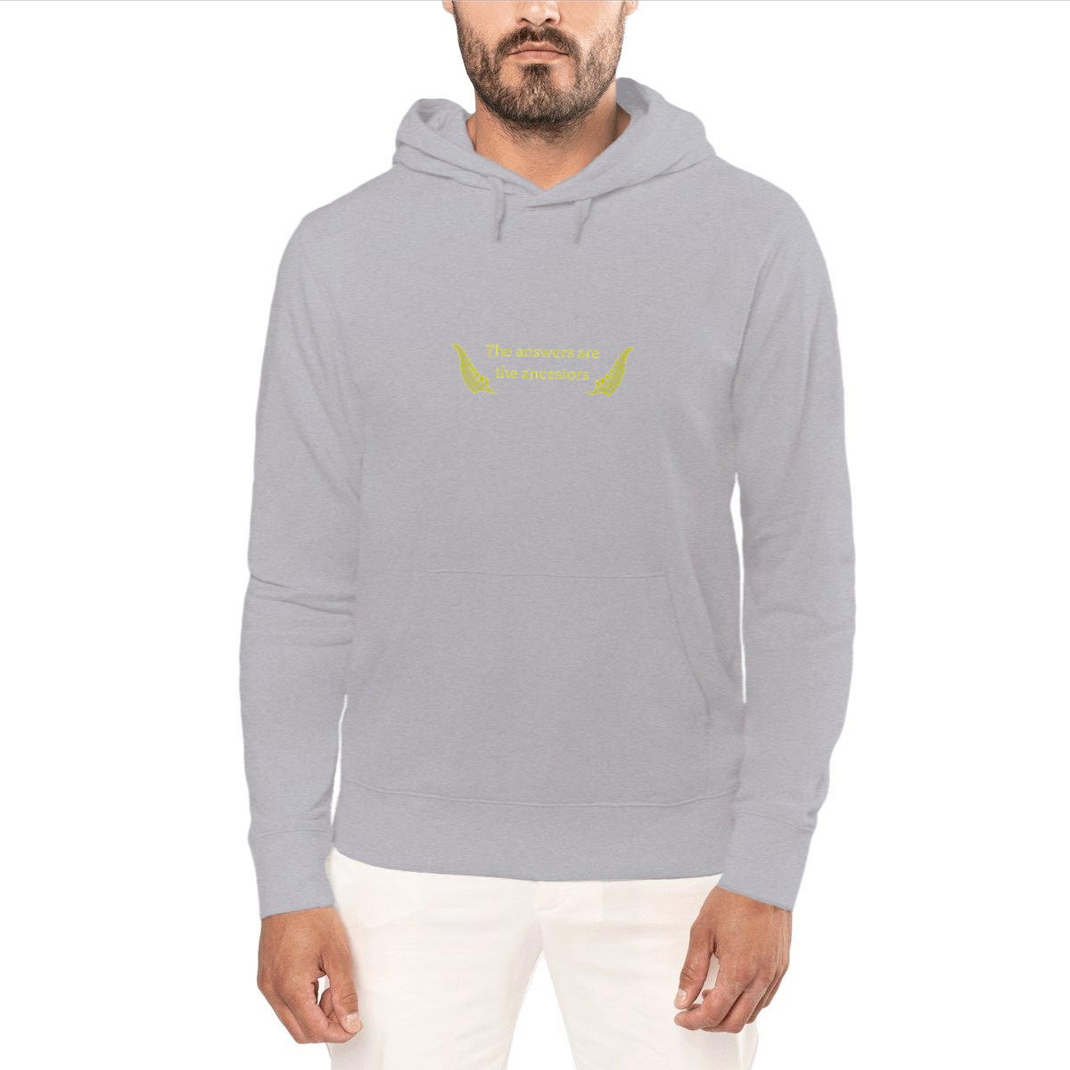 Unisex Lightweight Hoodie: The answers are the ancestors