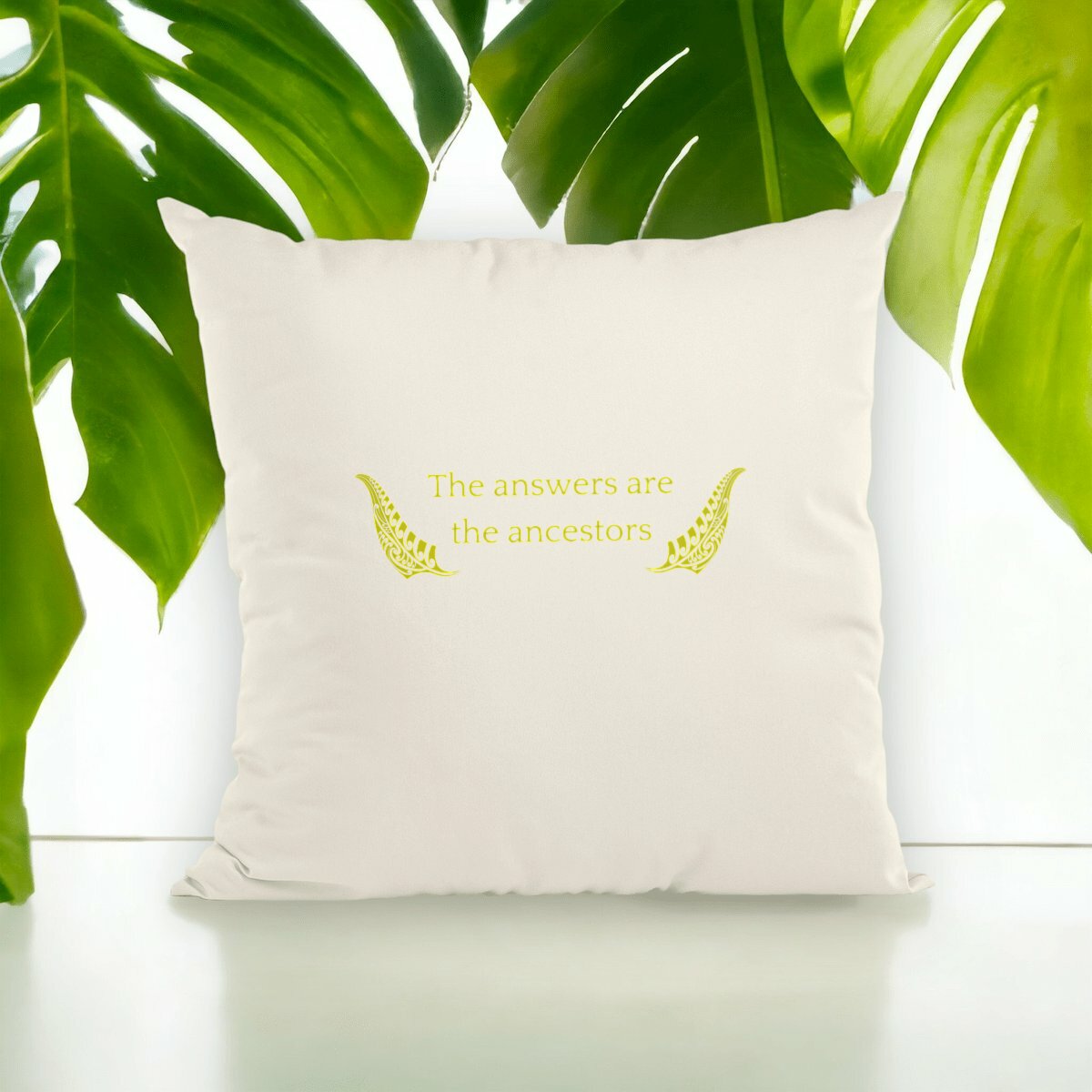 Cushion: The answers are the ancestors