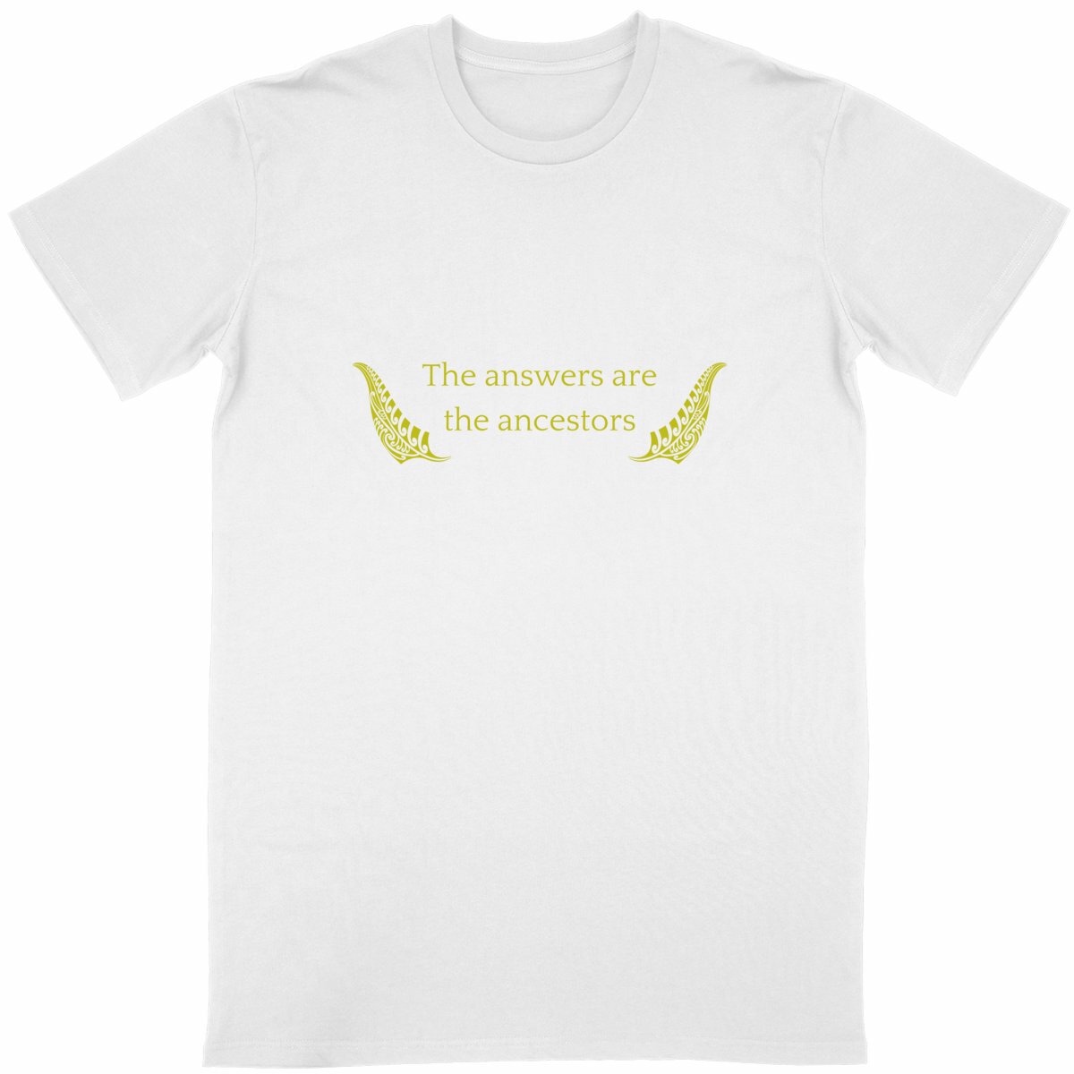 Unisex Classic T-shirt: The answers are the ancestors - Image