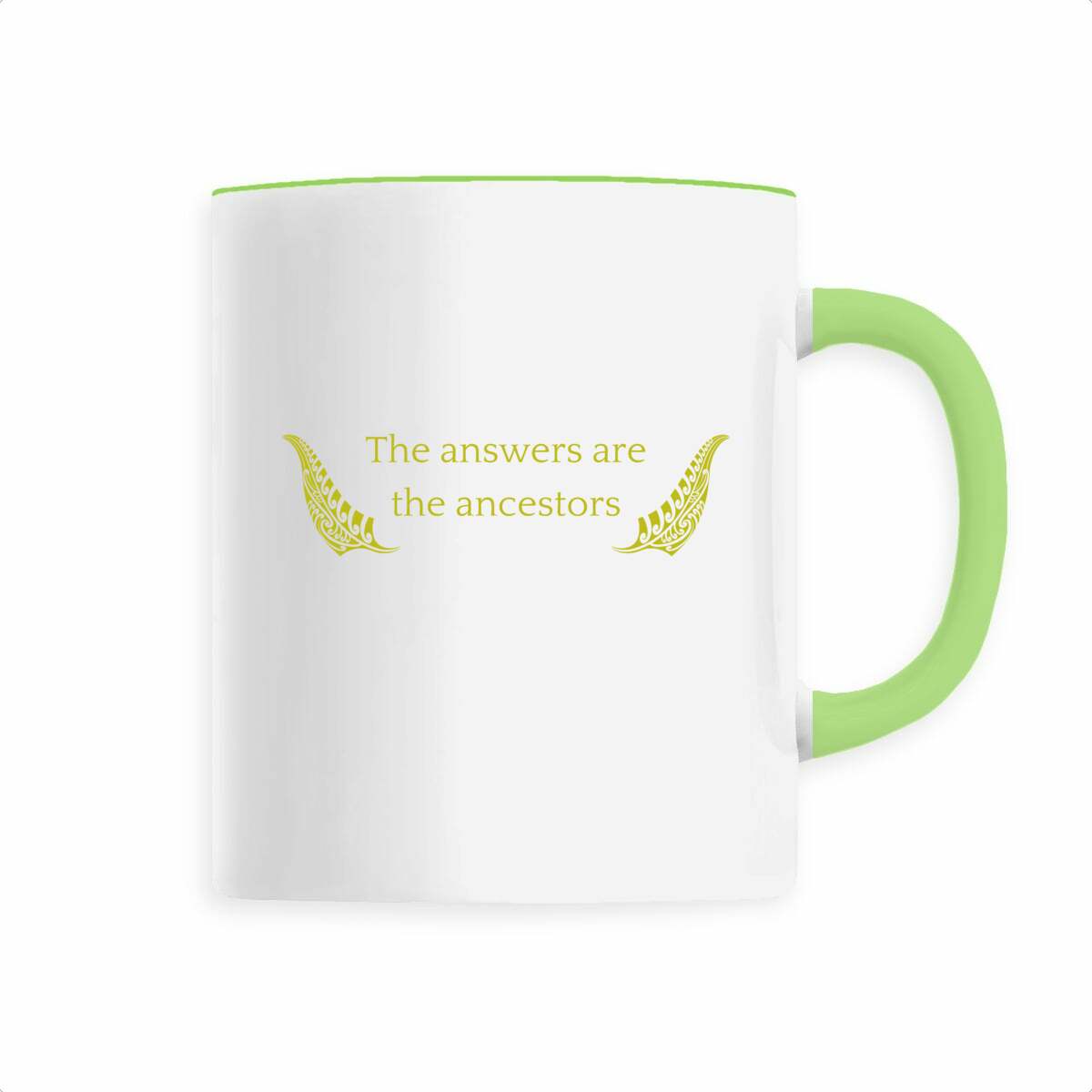 Ceramic Mug: The answers are the ancestors - Image