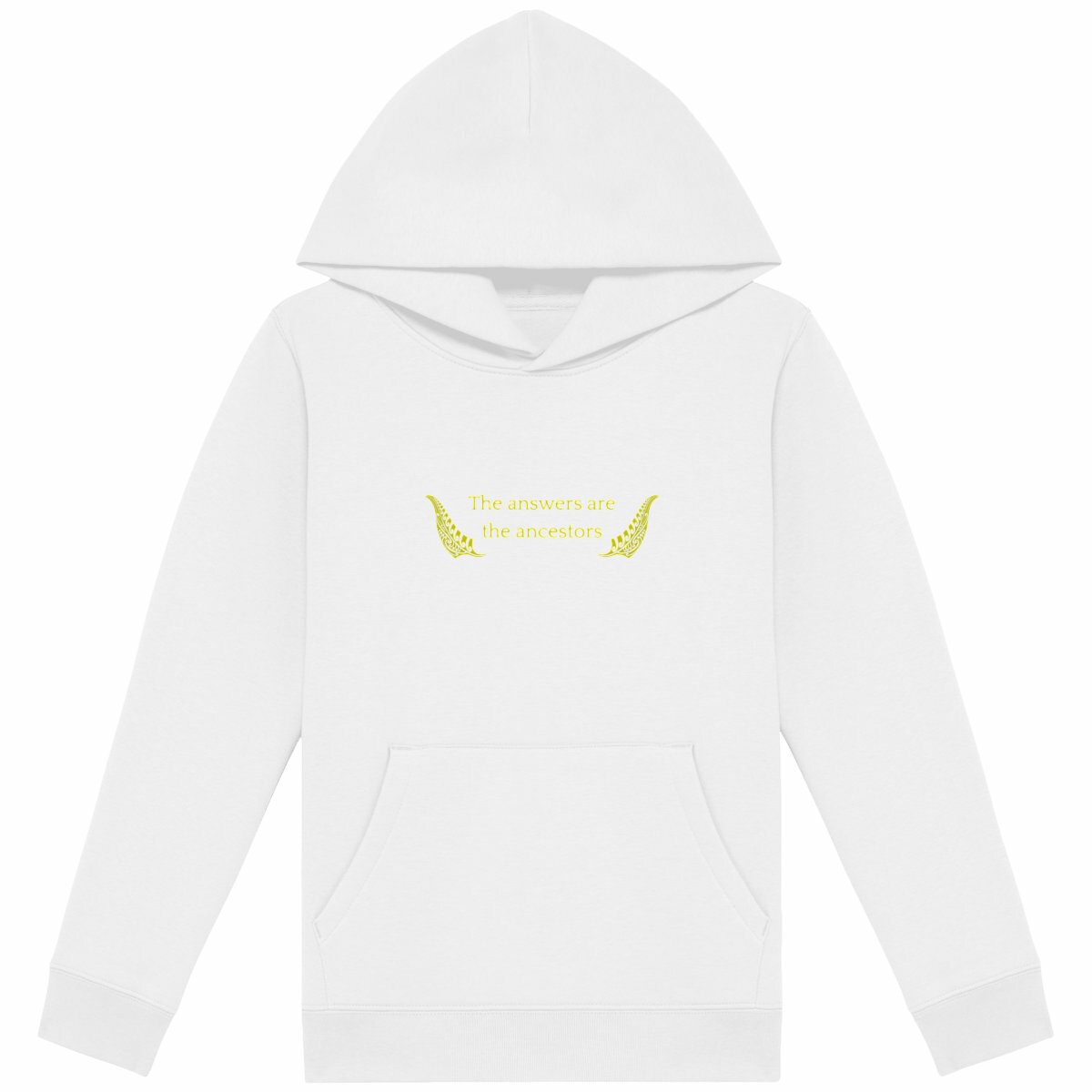 Lightweight Kids Hoodie: The answers are the ancestors - Image