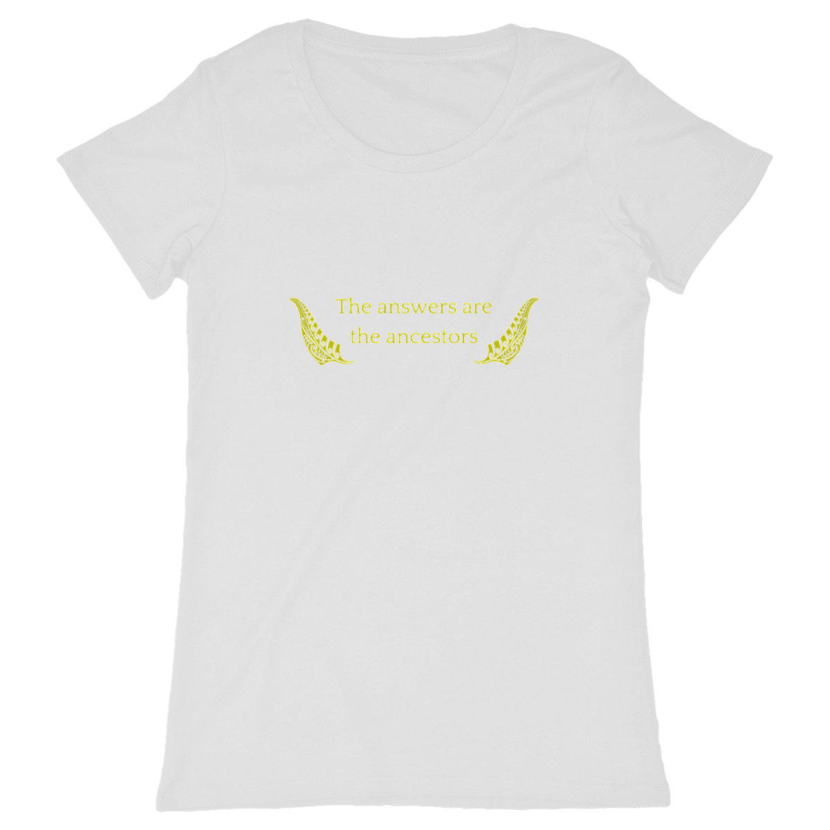 Women's Classic T-shirt: The answers are the ancestors - Image