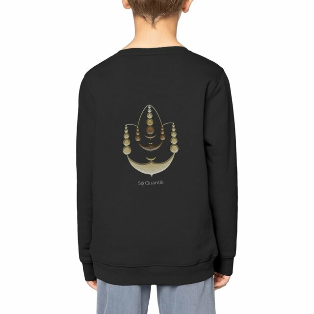 Image front Sweat-shirt bioénergétique Enfant VITALITÉ  et SANTÉ 