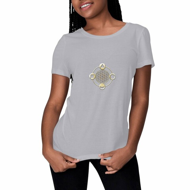 Image front T-shirt bioénergétique Femme SÉRÉNITÉ