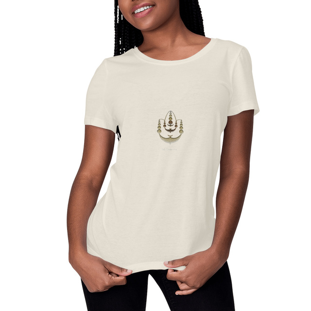Image front T-shirt bioénergétique Femme VITALITÉ et SANTÉ