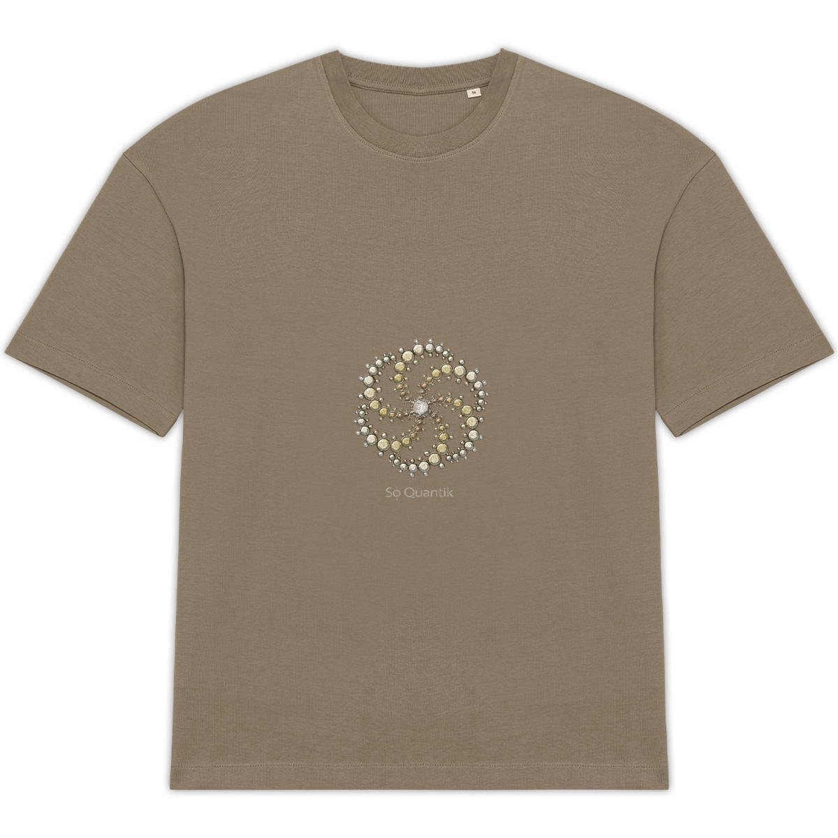 Image back T-shirt bioénergétique Unisexe Oversized DONS et POTENTIELS