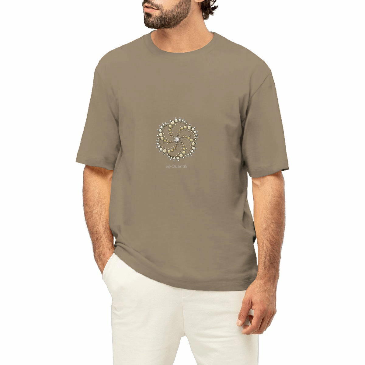 Image front T-shirt bioénergétique Unisexe Oversized DONS et POTENTIELS