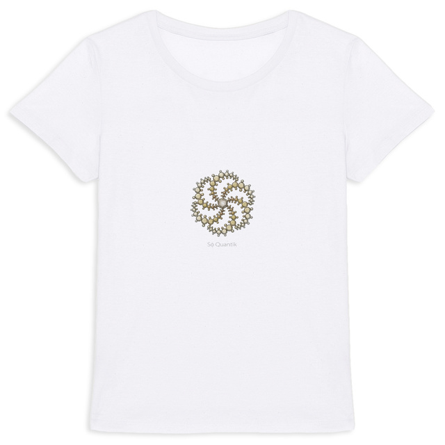 Image back T-shirt bioénergétique Femme DONS et POTENTIELS