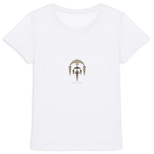 Image back T-shirt bioénergétique Femme ANCRAGE et ALIGNEMENT