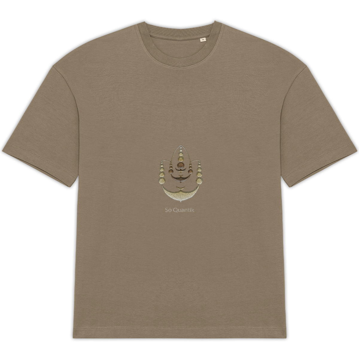 Image back T-shirt bioénergétique Unisexe Oversized VITALITÉ et SANTÉ 