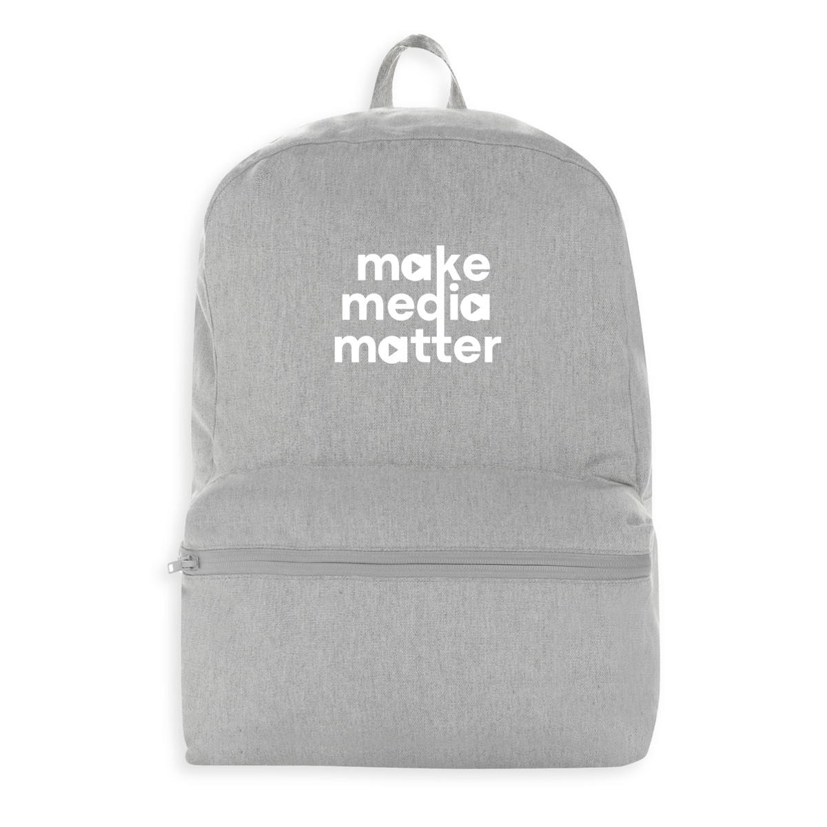 Recycled Backpack - Make Media Matter