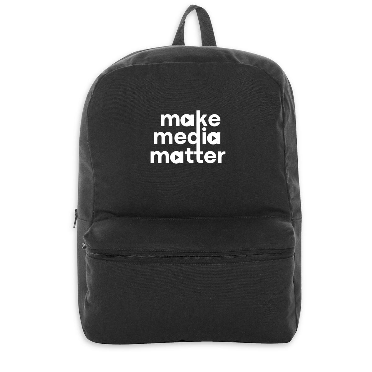Recycled Backpack - Make Media Matter - Image