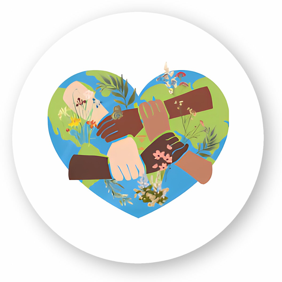 Interdependence Sticker