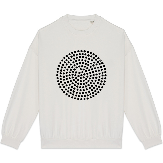Circle White Sweat