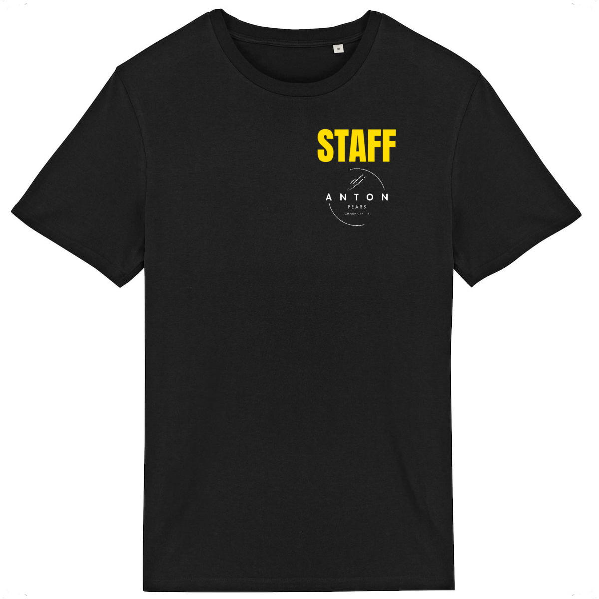 Image front T-shirt STAFF Edition Blanc DJ Anton Pears