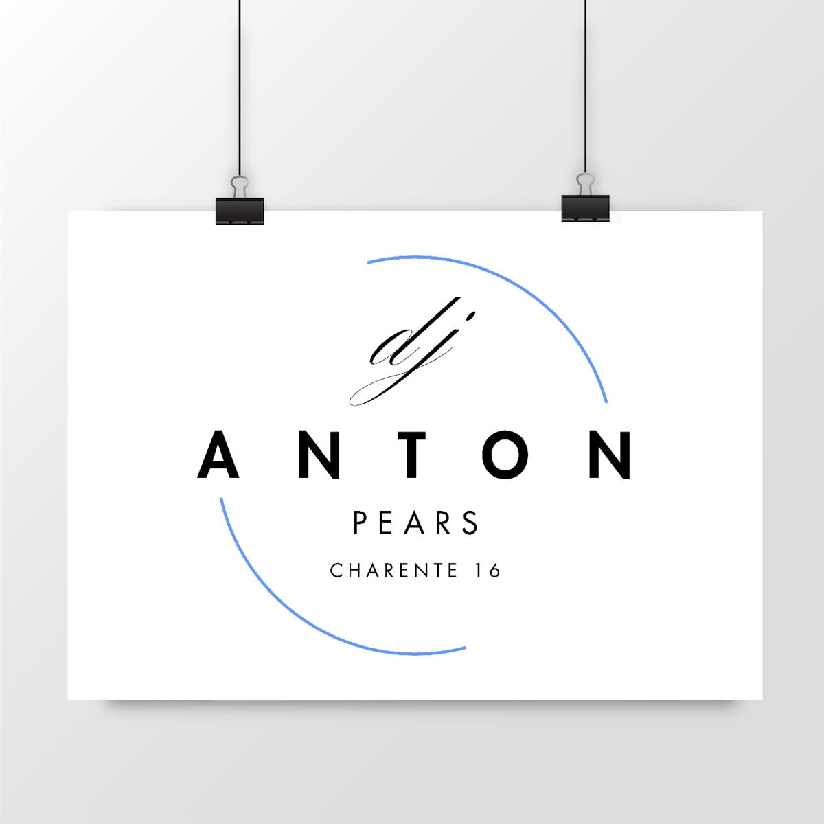 Image back Poster DJ Anton Pears