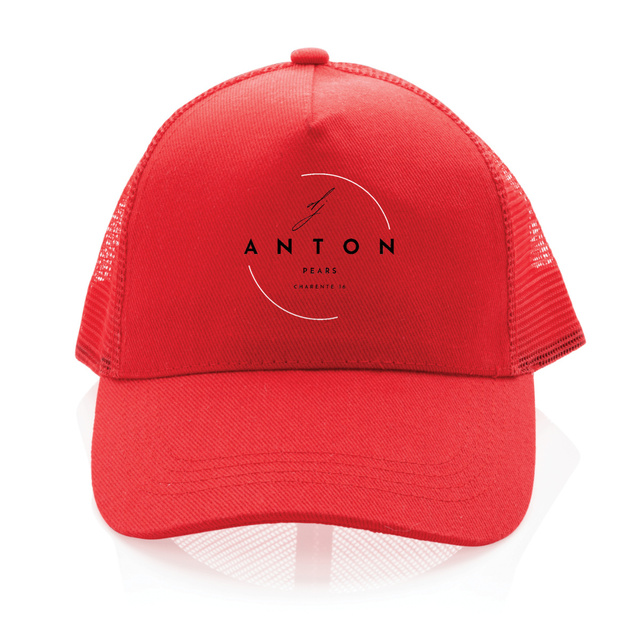 Image front Casquette Rouge DJ Anton Pears