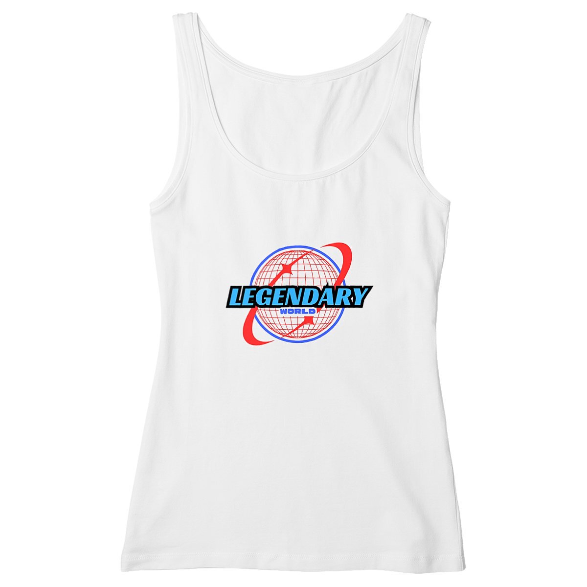 Image front Legendary world Women's slim fit Tank Top